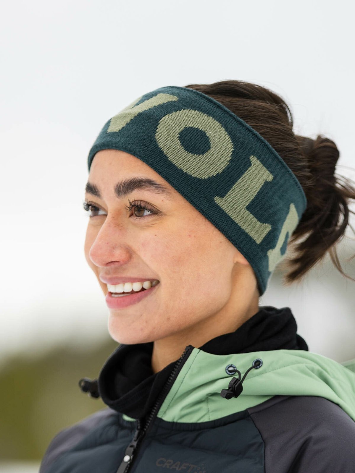 Devold Logo Merino Headband Woods