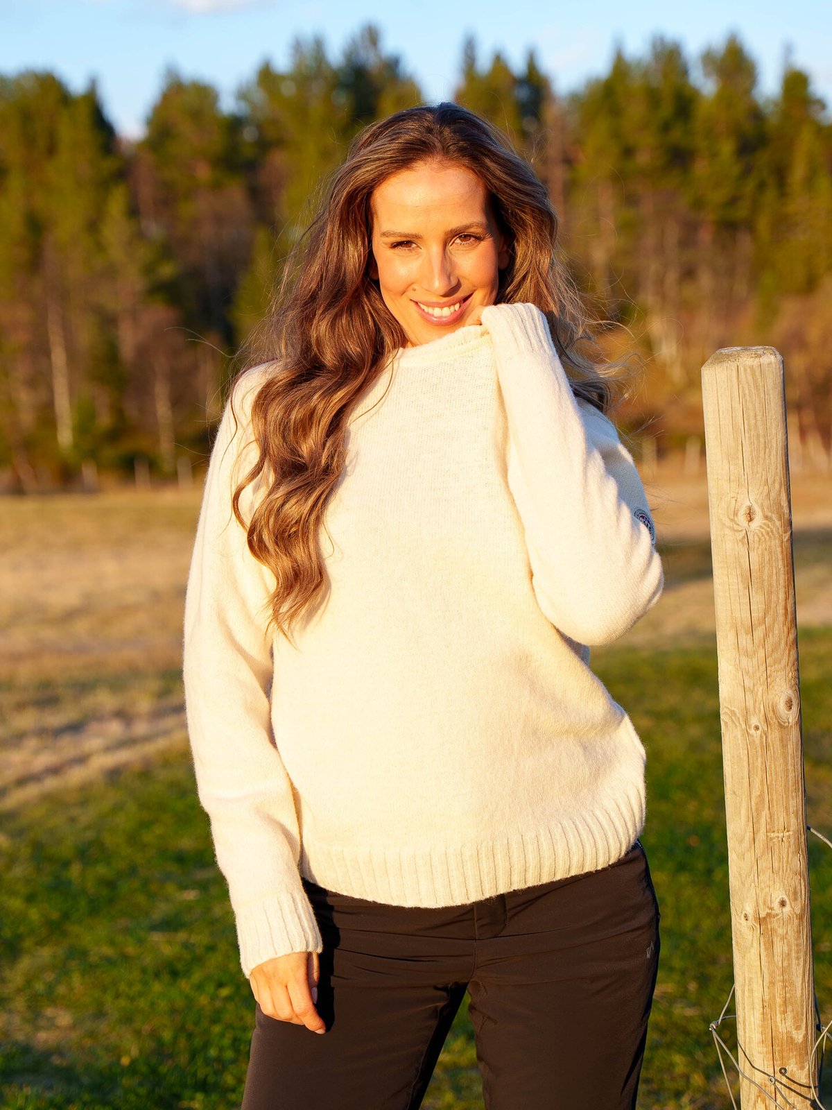 Devold Nansen Refined Sweater Hvit