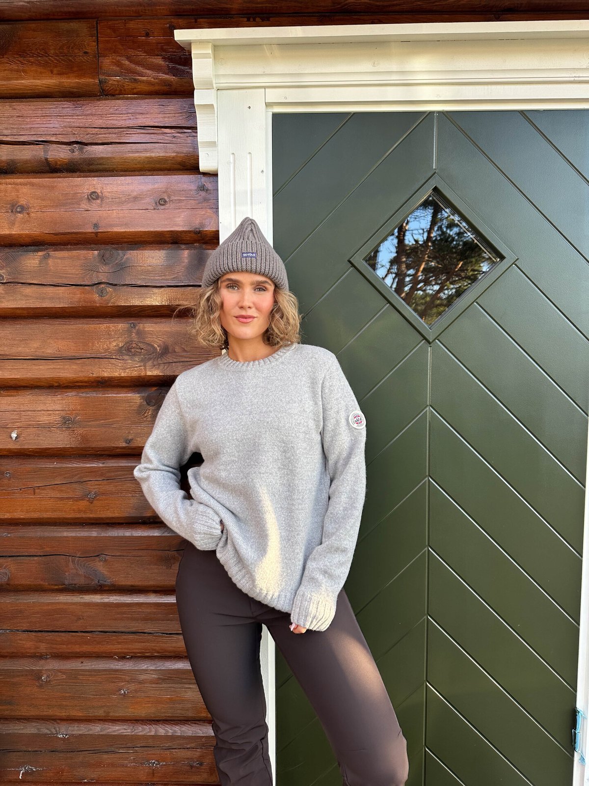 Devold Nansen Refined Sweater Grey Melange