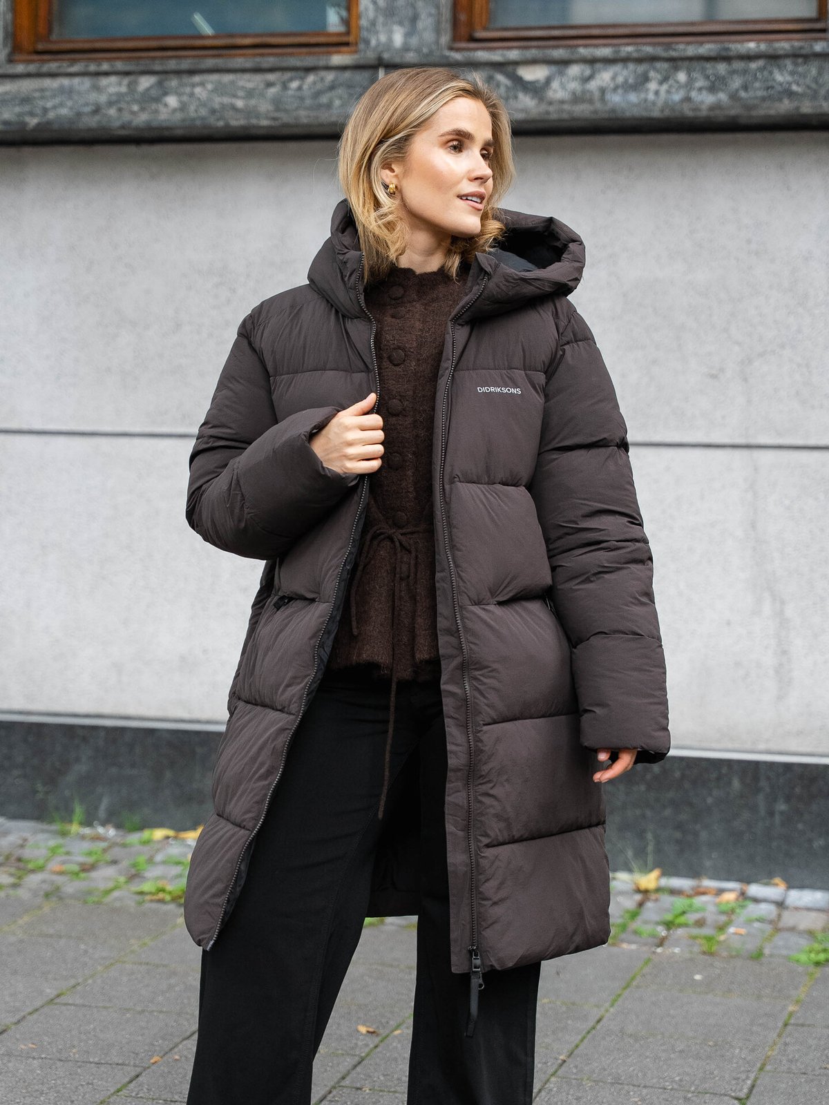 Didriksons Nomi Parka 2 Special Chocolate Brown