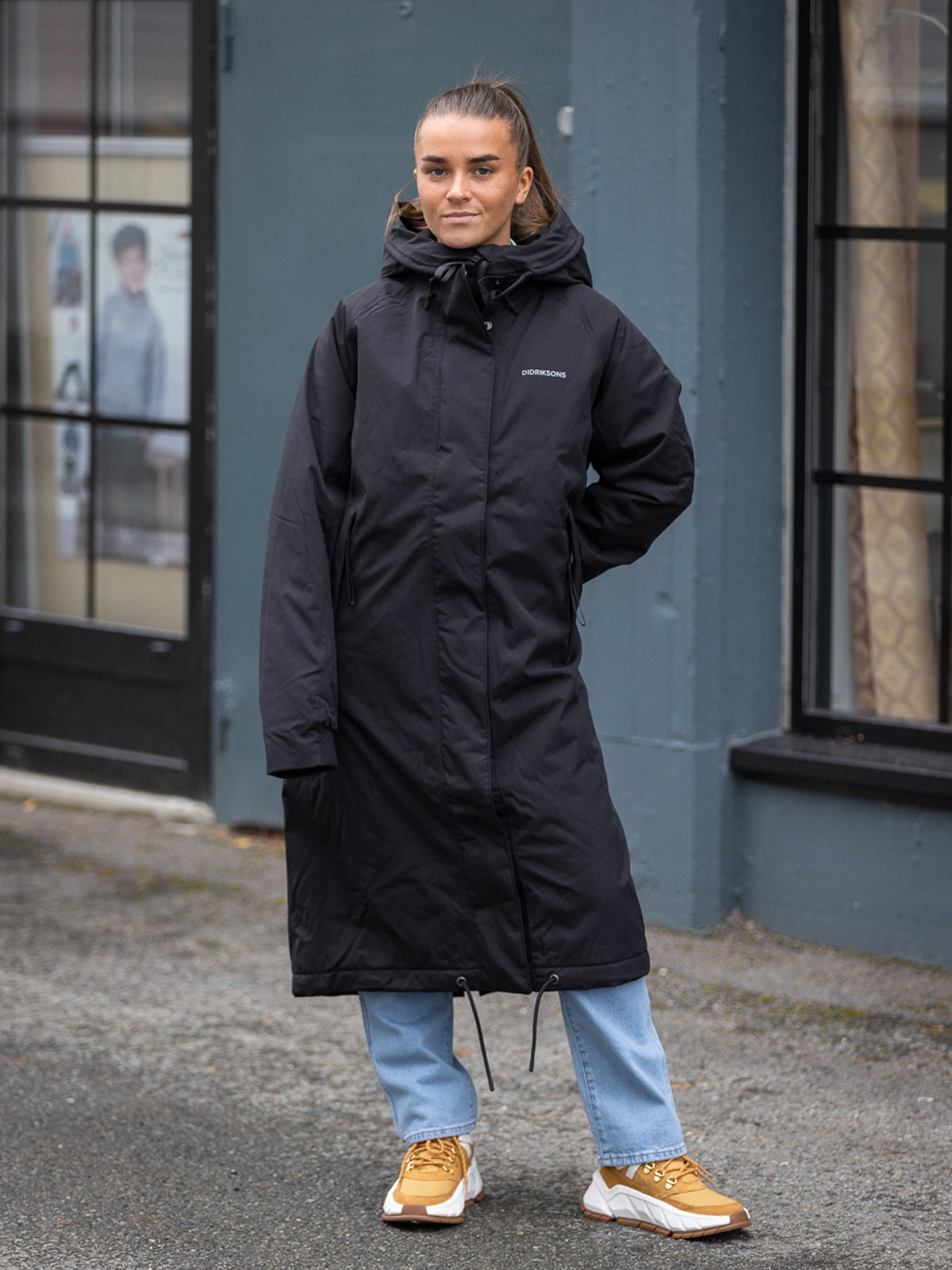 Didriksons Alicia Long Parka 2 Black