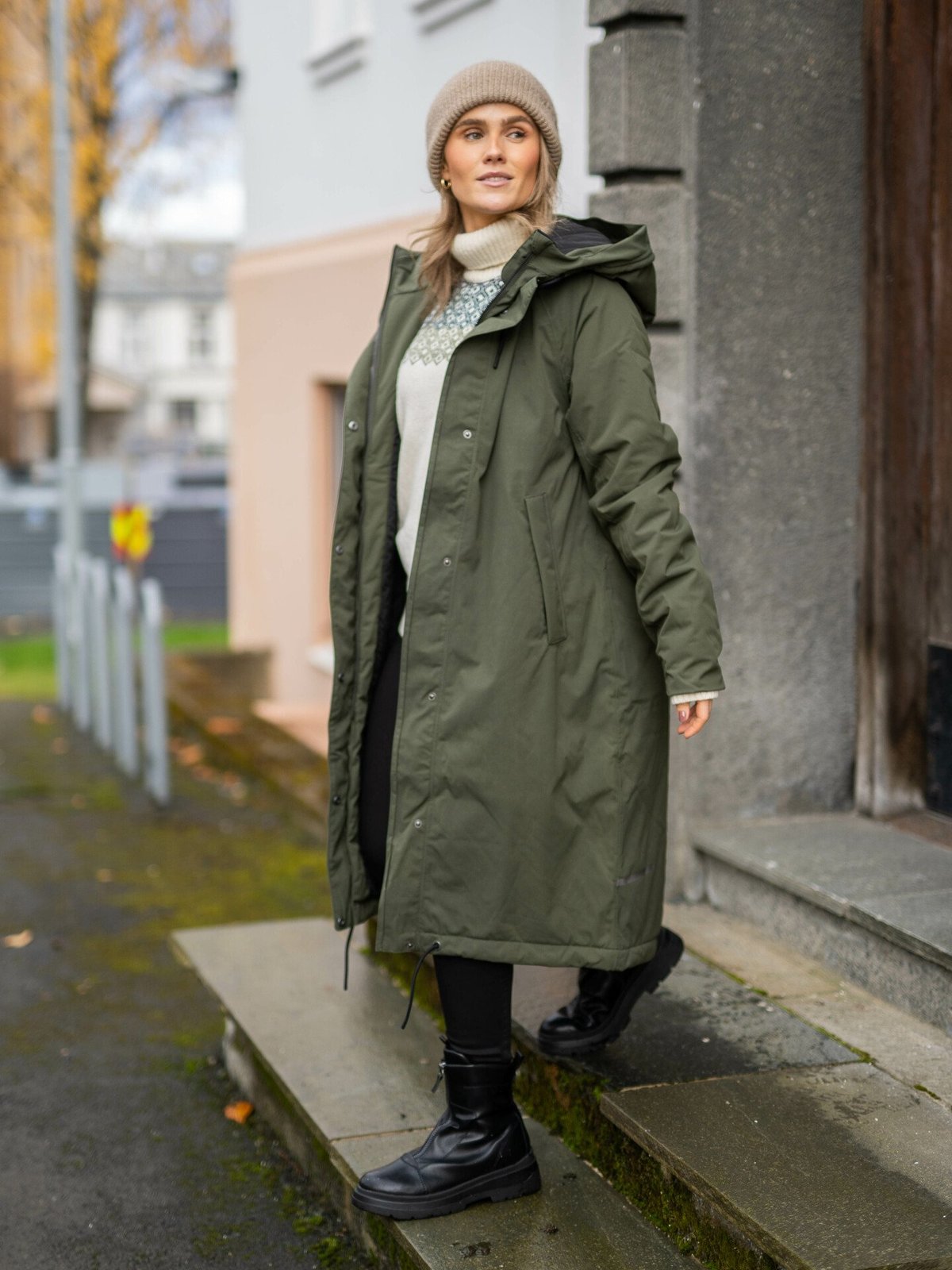 Didriksons Alicia Long Parka 2 Deep Green