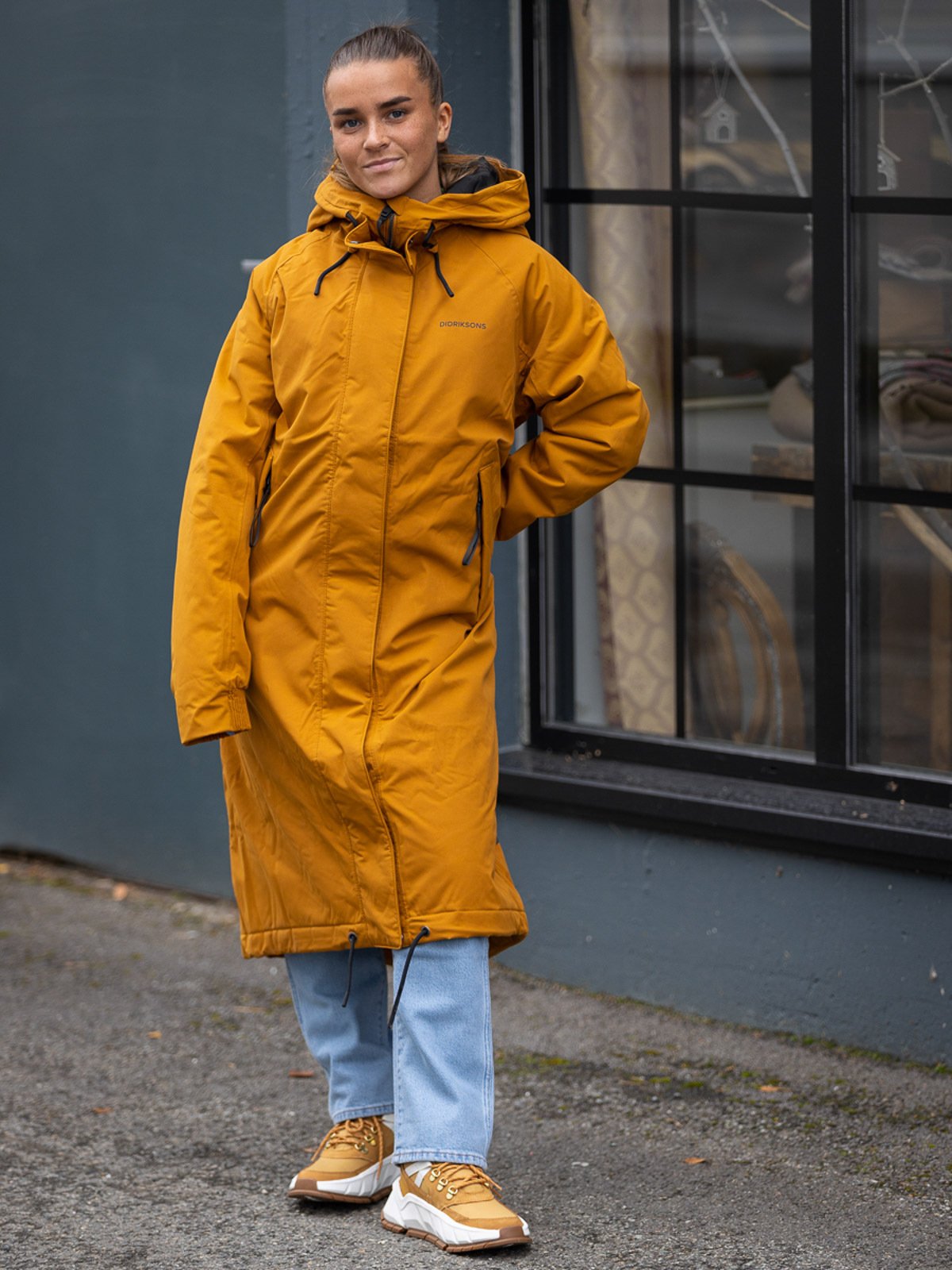 Didriksons Alicia Long Parka 2 Cayenne