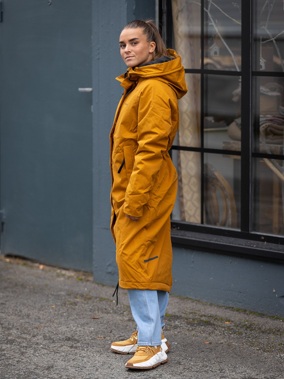 Didriksons Alicia Long Parka 2 Cayenne