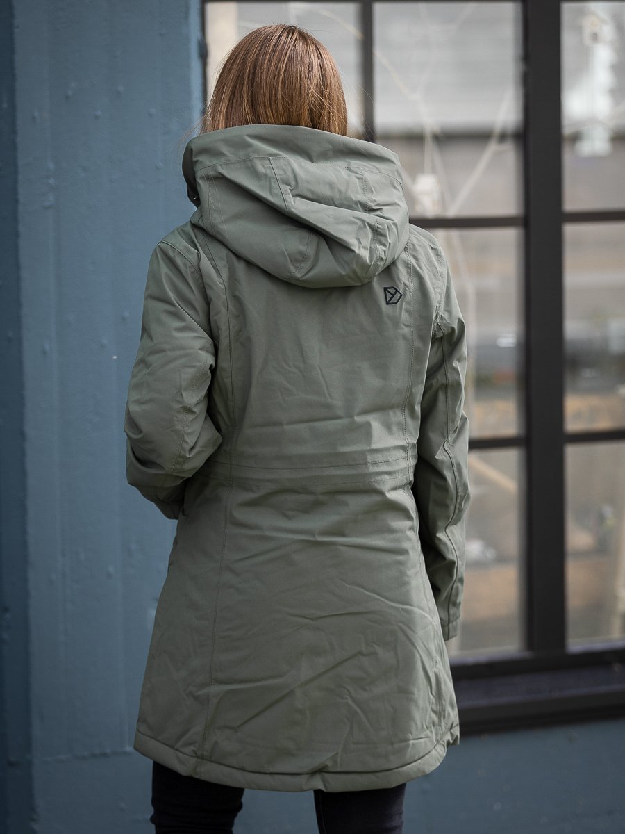 Didriksons W Cajsa Parka 4 Deep Green