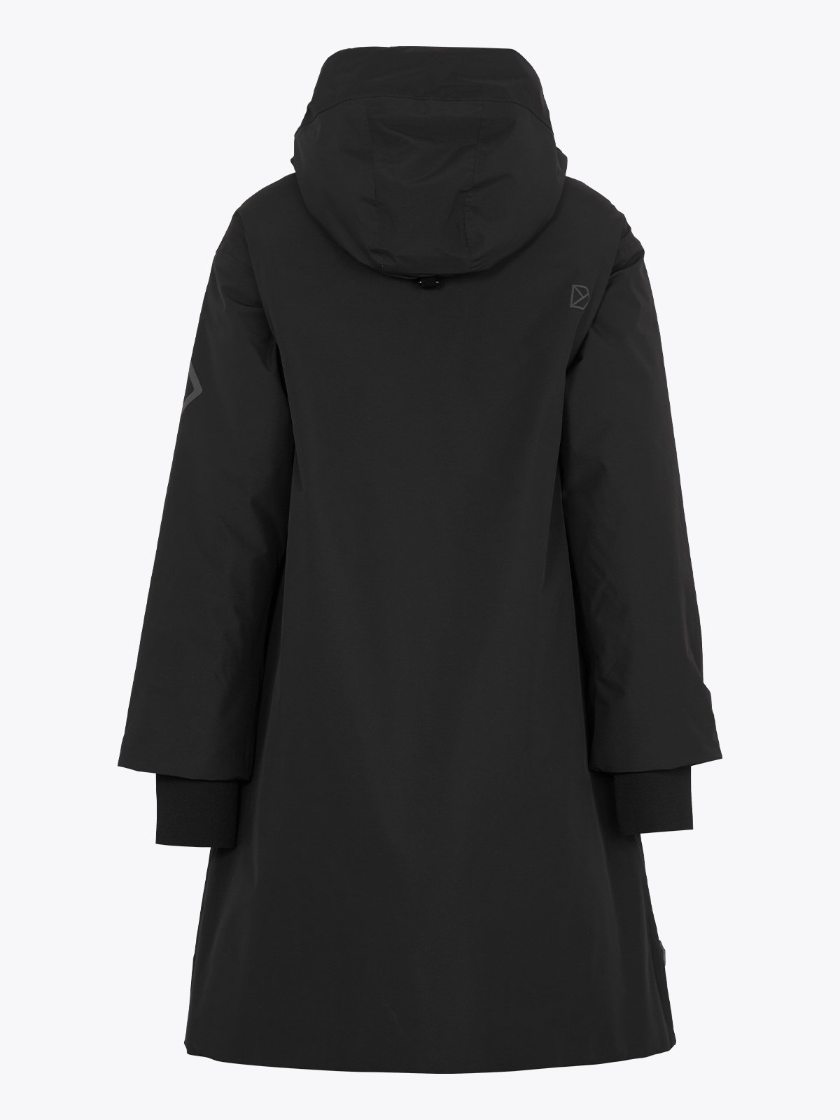 Didriksons Aino Logo Parka Black