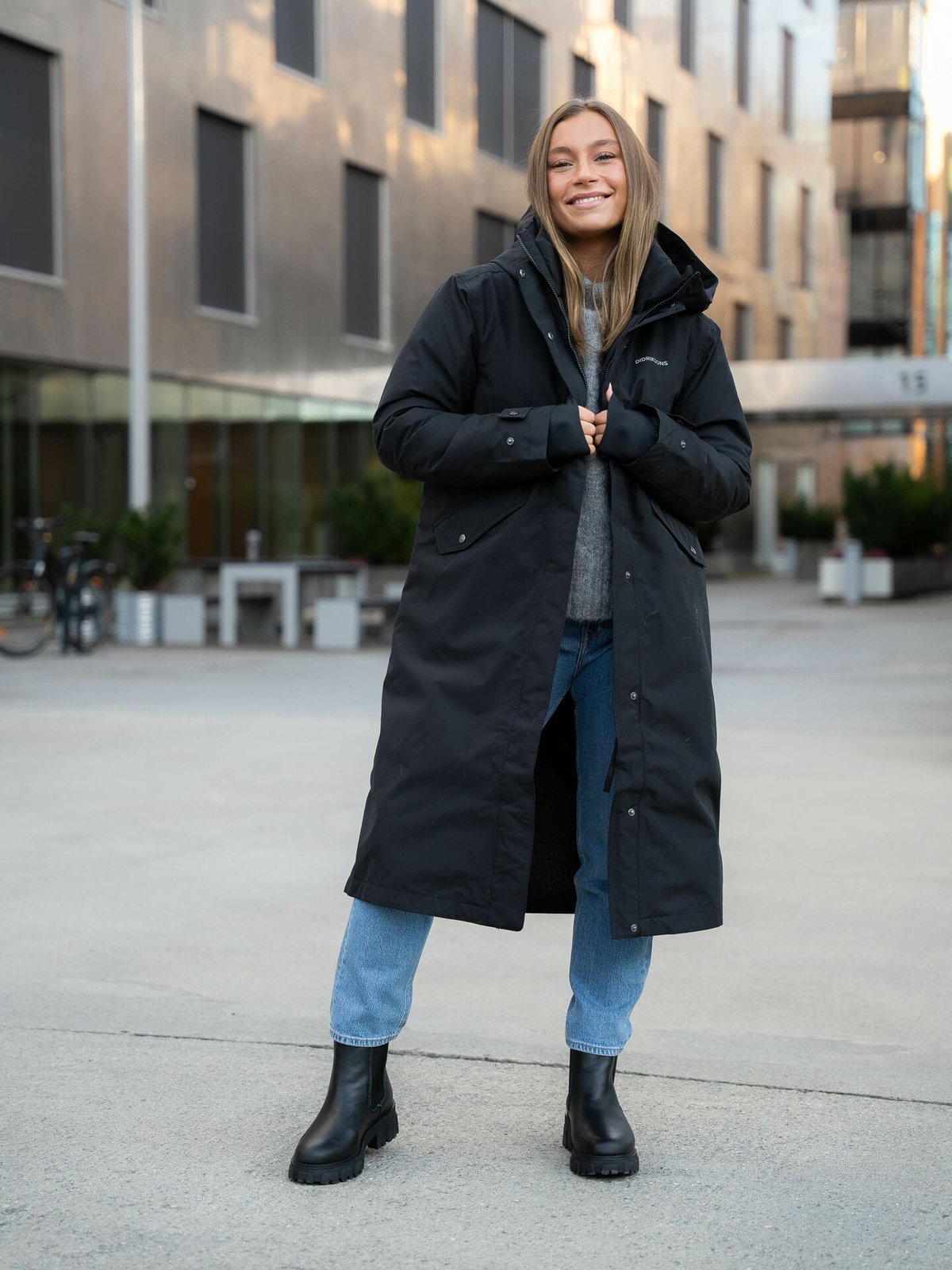 Didriksons Didriksons Mia WNS Parka Black