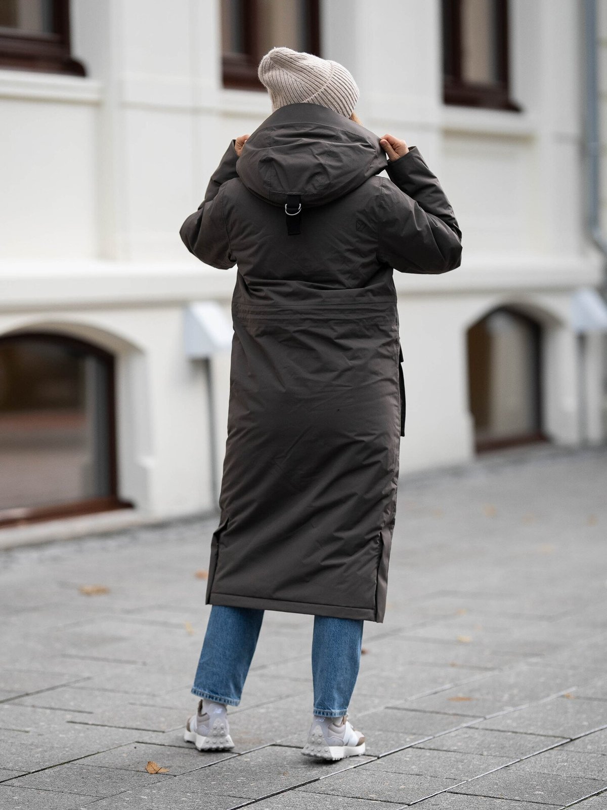 Didriksons Leya Women's Parka Long 3 Mocha Brown