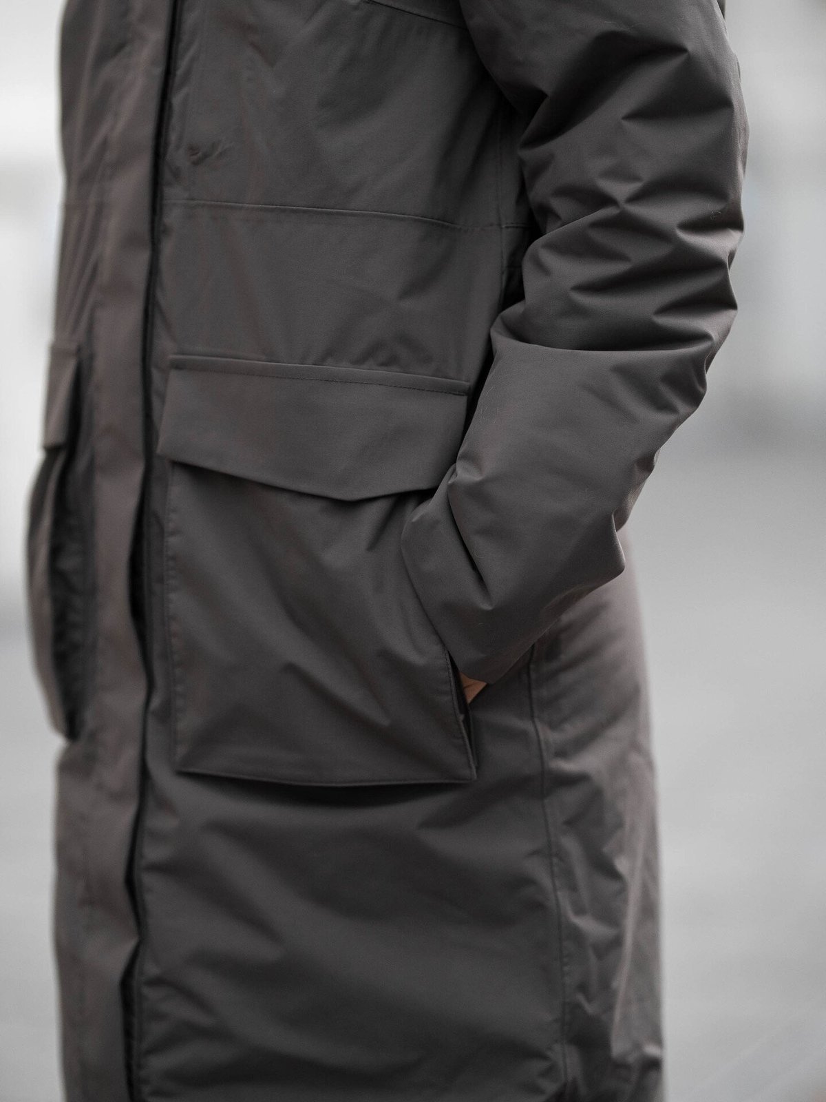 Didriksons Leya Women's Parka Long 3 Mocha Brown