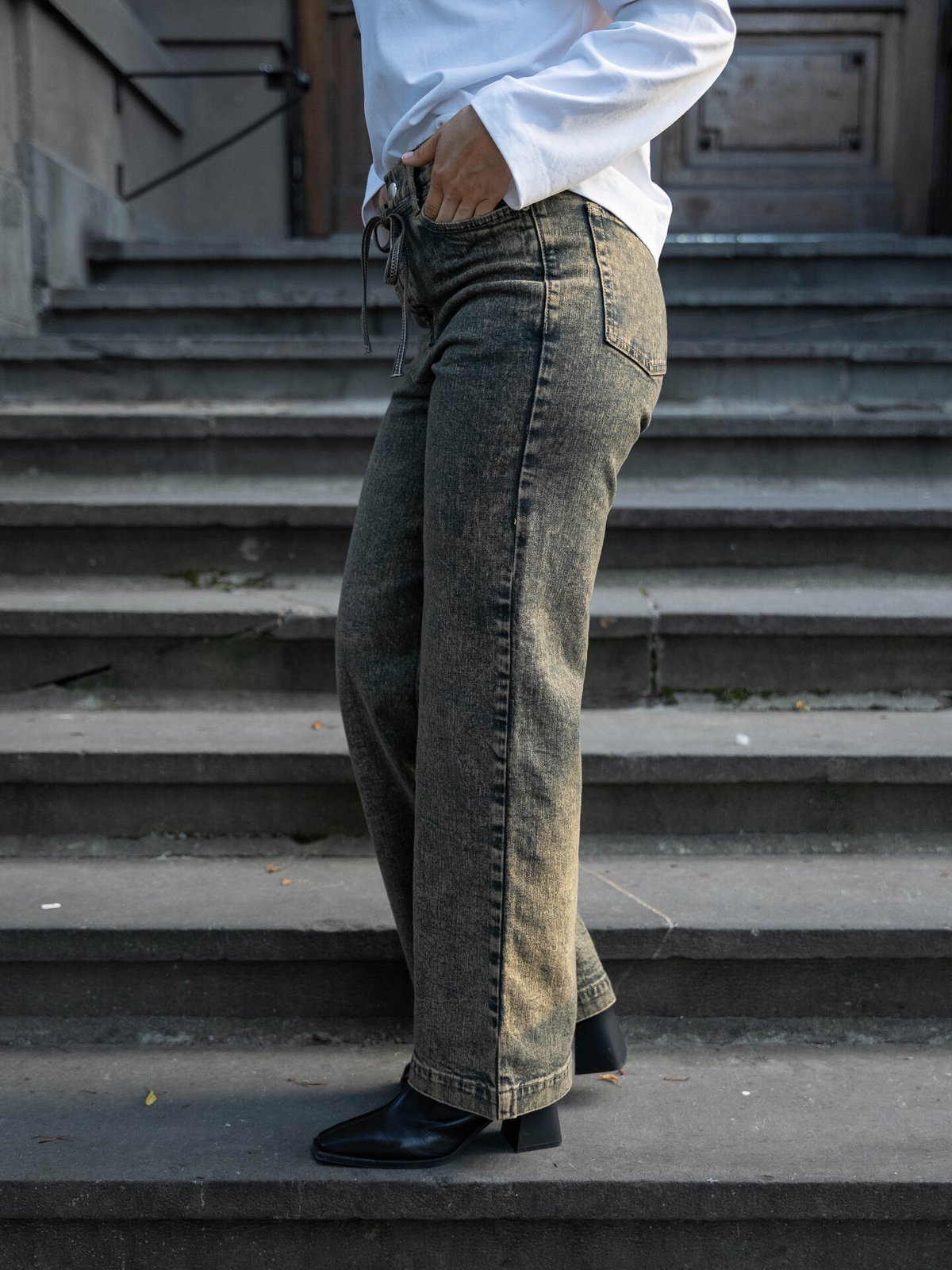 DAY BIRGER Elijah Elm Overdye Denim Grey