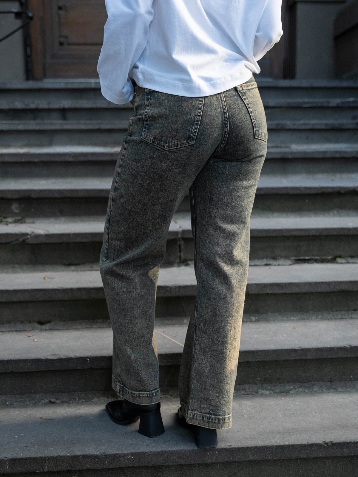 DAY BIRGER Elijah Elm Overdye Denim Grey