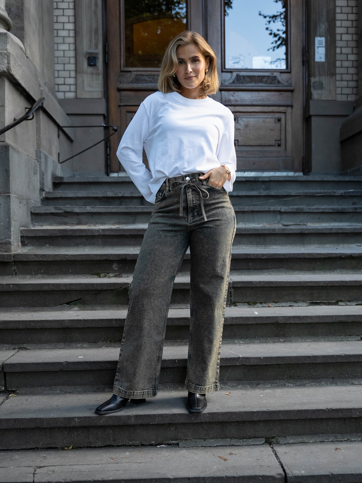 DAY BIRGER Elijah Elm Overdye Denim Grey