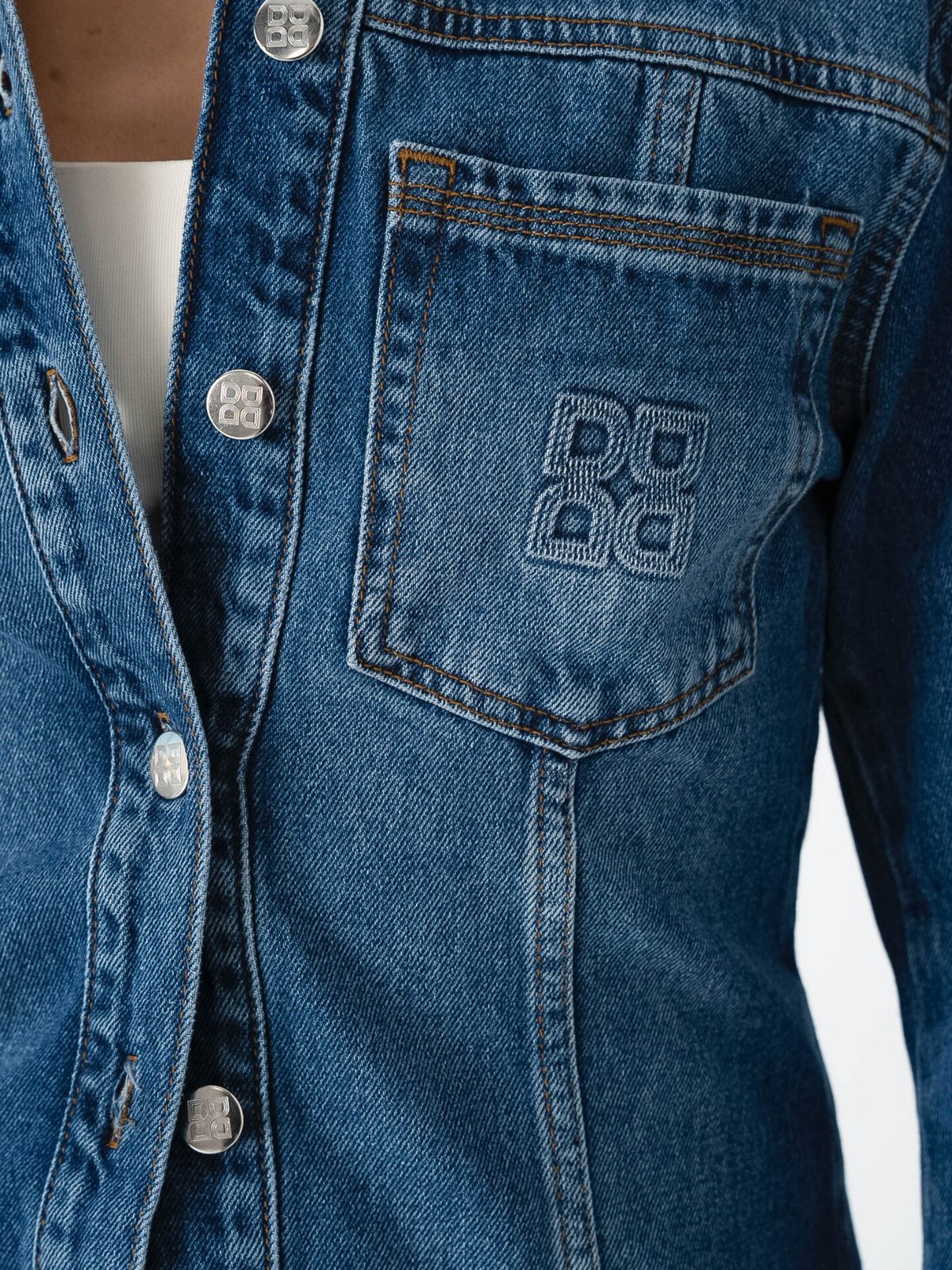 DAY BIRGER Ludmilla Denim Jakke Medium Blue Denim