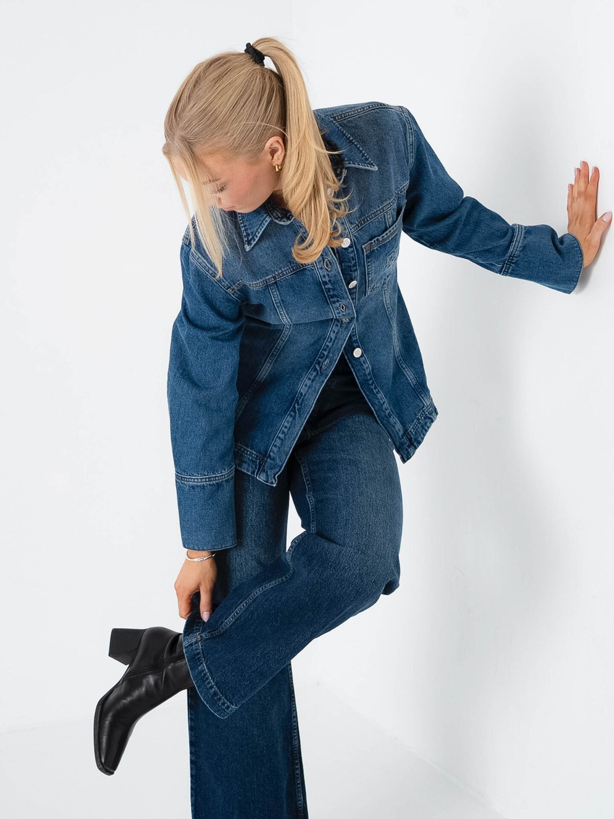 DAY BIRGER Ludmilla Denim Jakke Medium Blue Denim