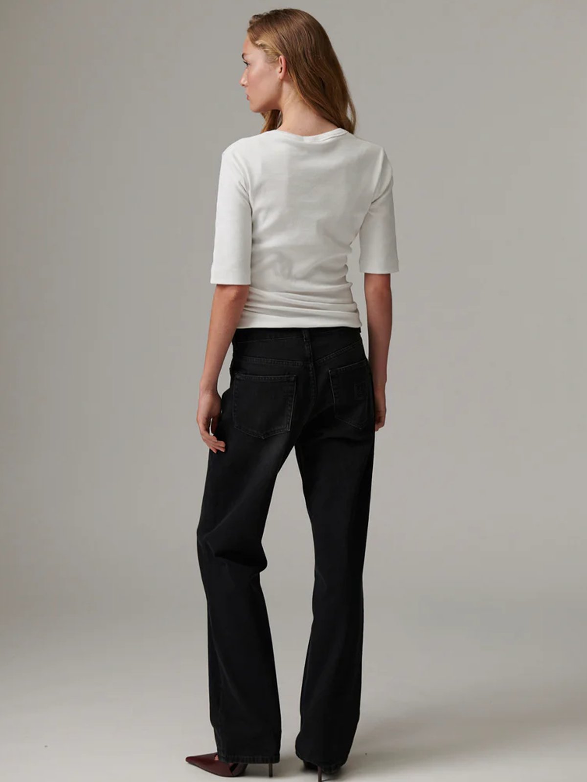 DAY BIRGER ét Mikkelsen Fine Classic Rib Bright White