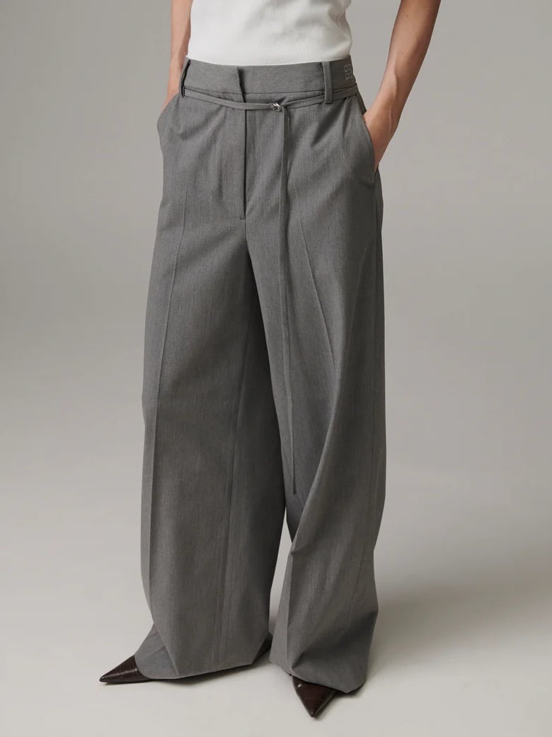 DAY BIRGER ét Mikkelsen Elina - Classic Gab Medium Grey Melange