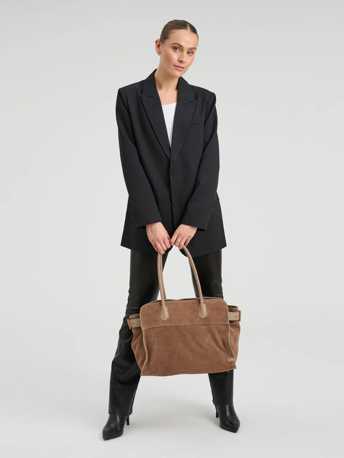 Depeche Madrid Shopper Taupe