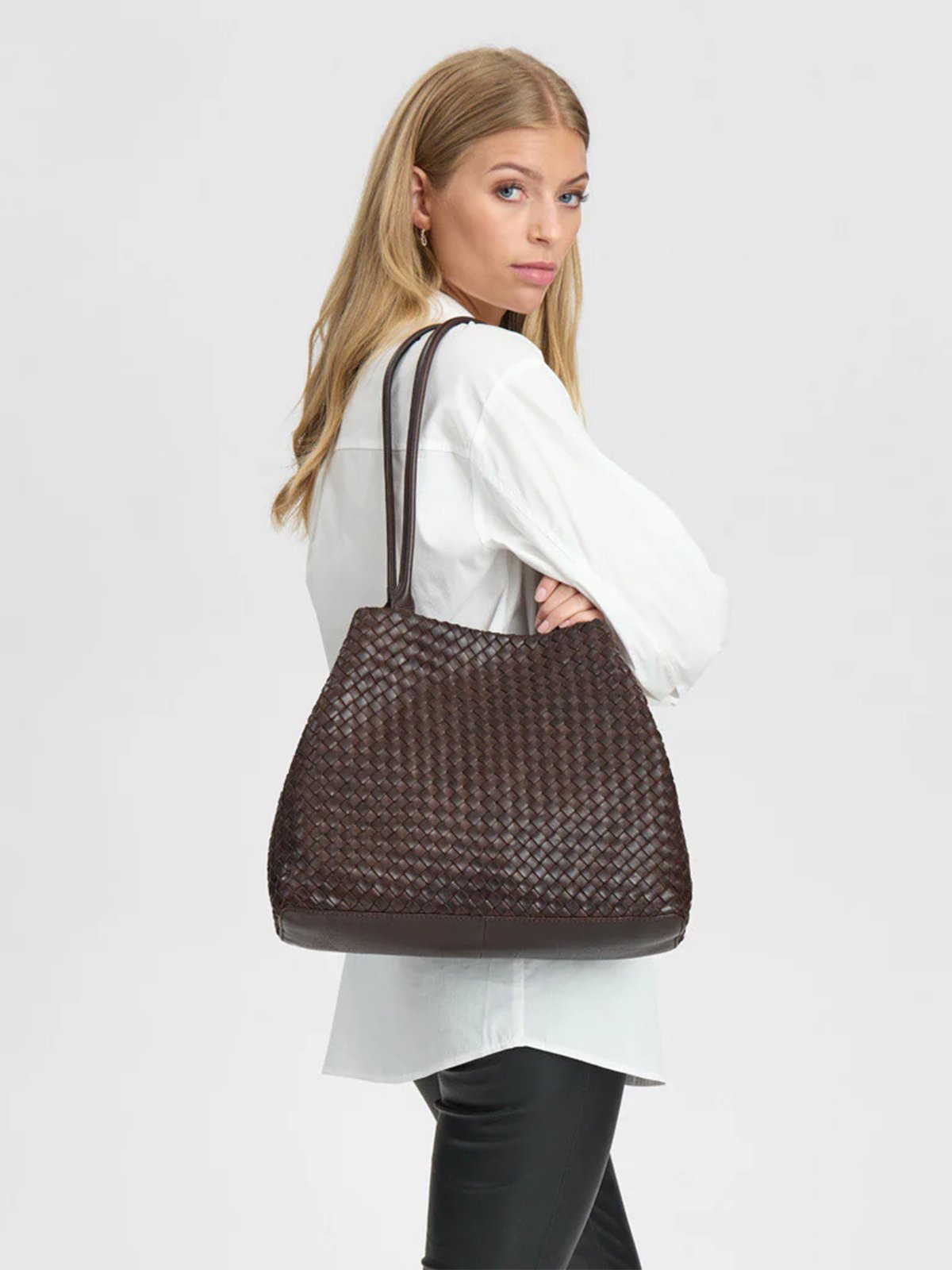 Depeche Sofya Shoulderbag Dark Brown