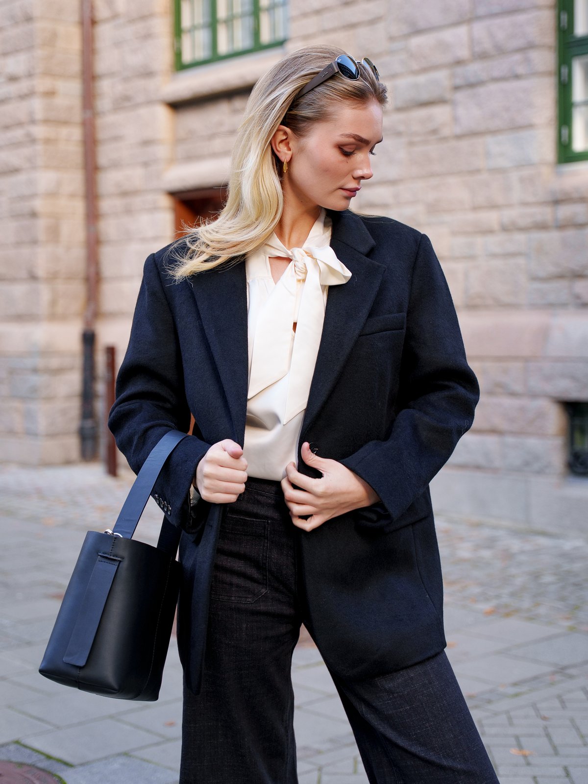 DESIGNERS REMIX Kelby Blazer Sort