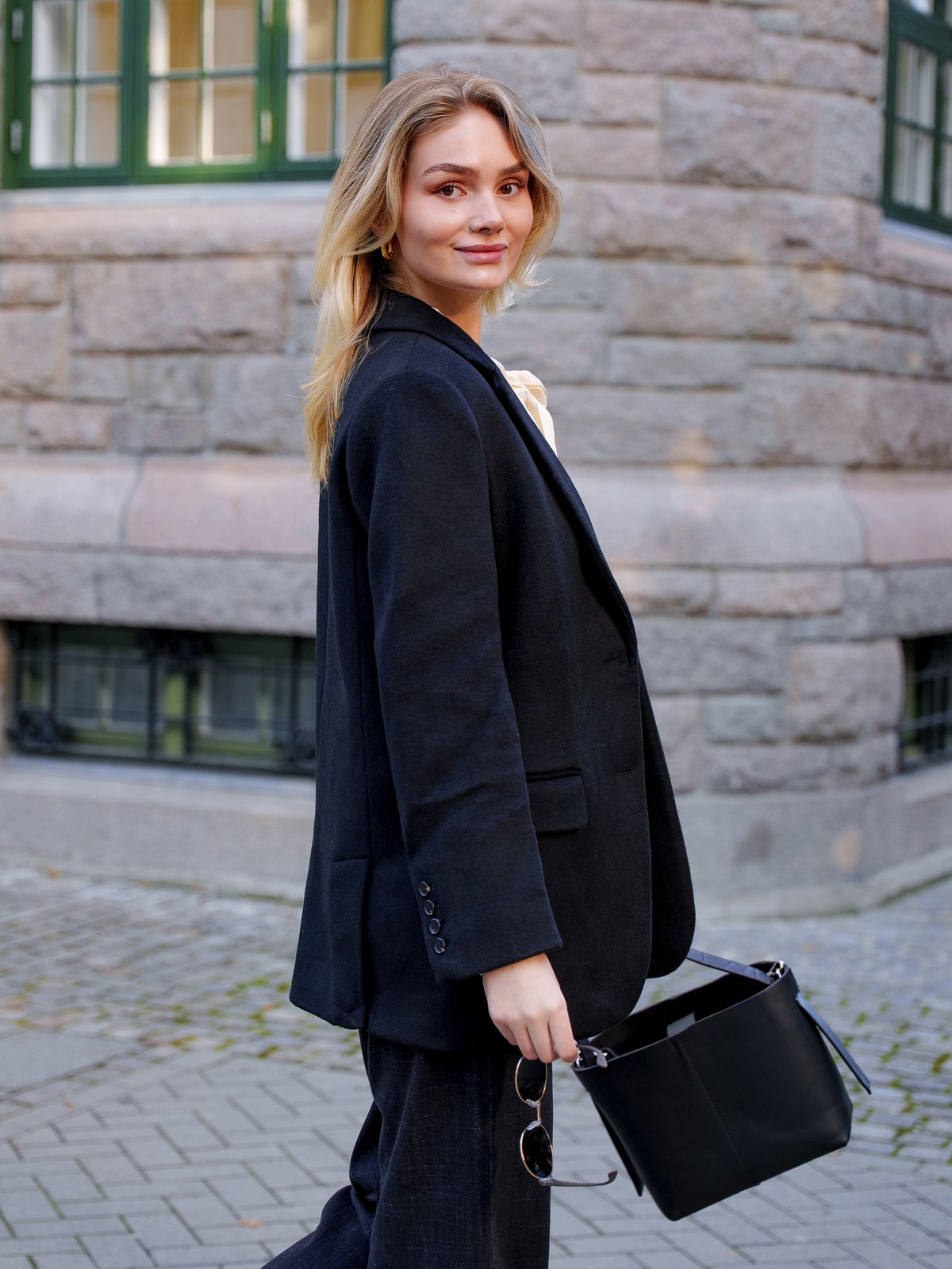 DESIGNERS REMIX Kelby Blazer Sort