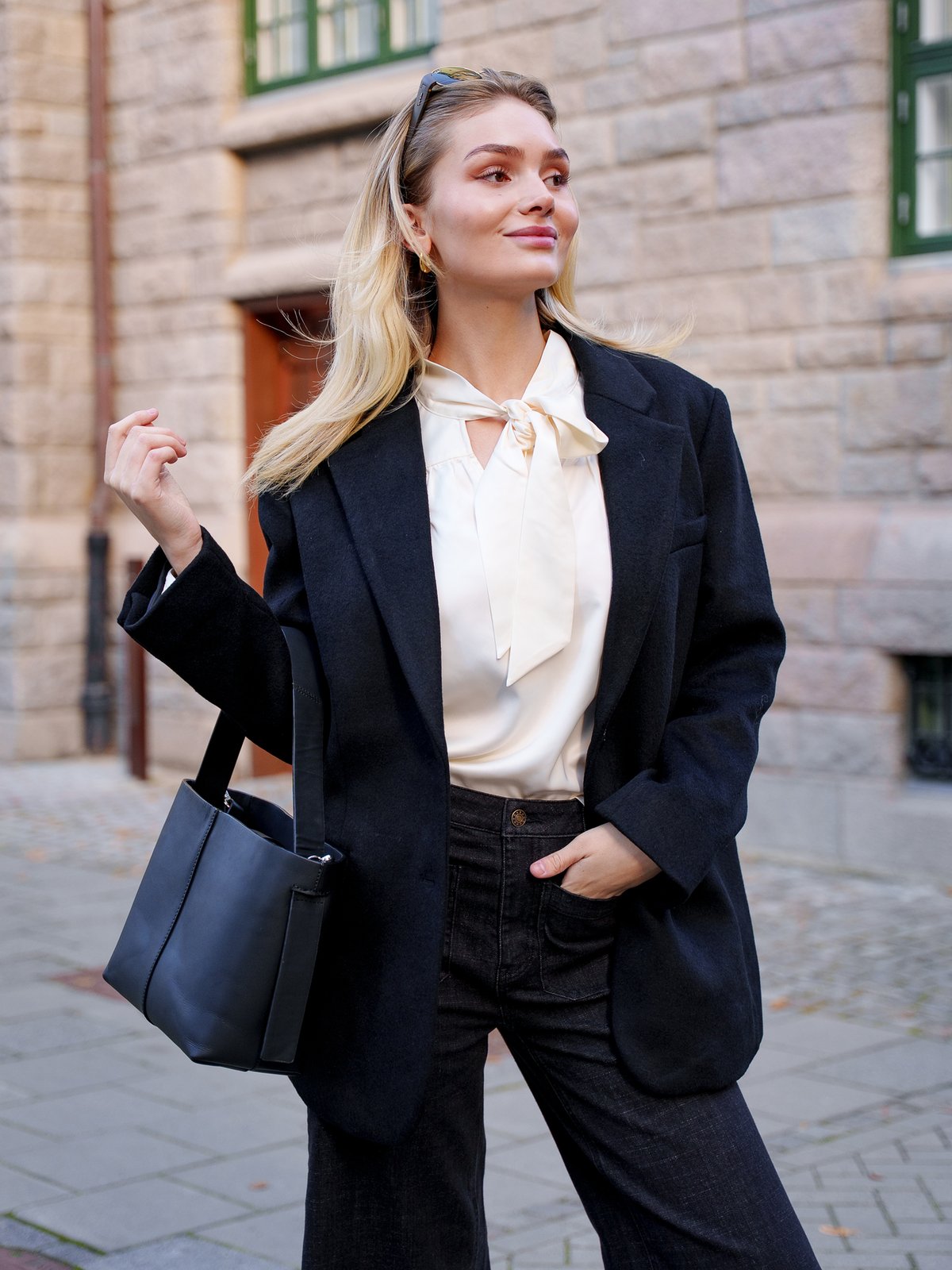 DESIGNERS REMIX Kelby Blazer Sort