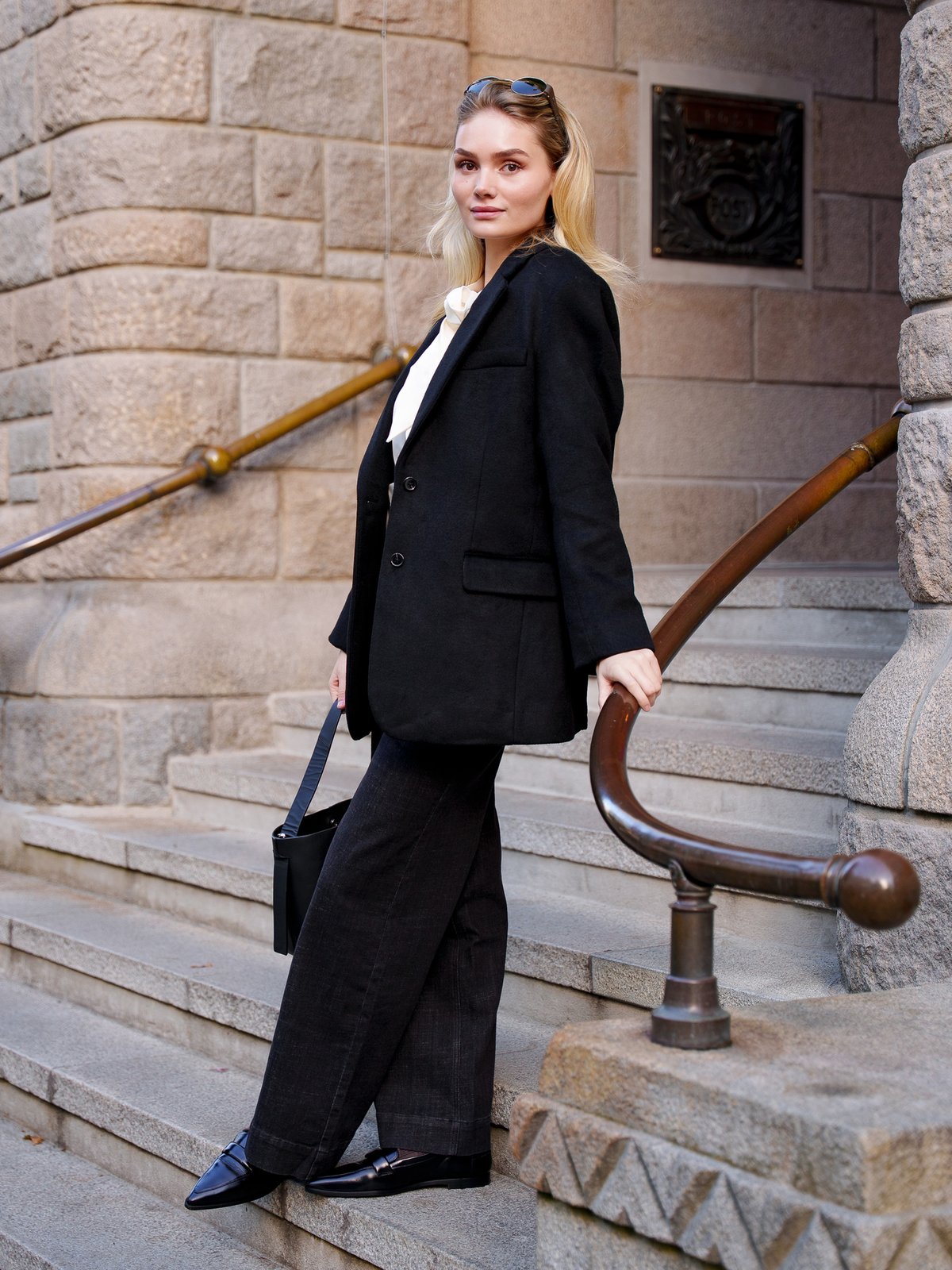 DESIGNERS REMIX Kelby Blazer Sort