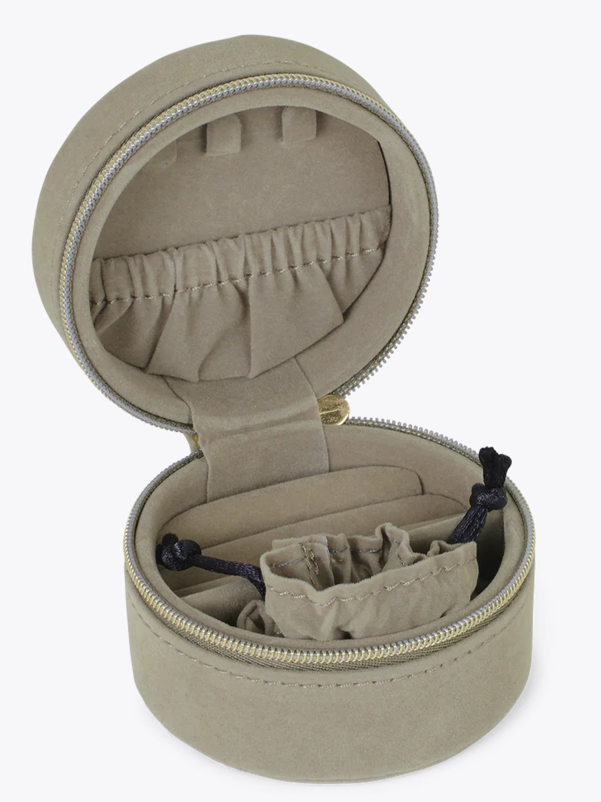 DAY ET Day Jewelry Zip Round Small Cobbelstone