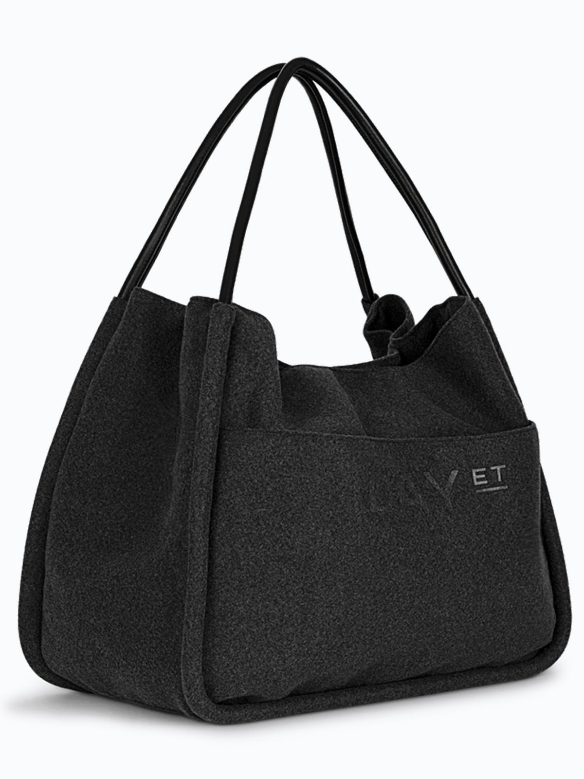 DAY ET Woolen Mega Shopper Brown Melange