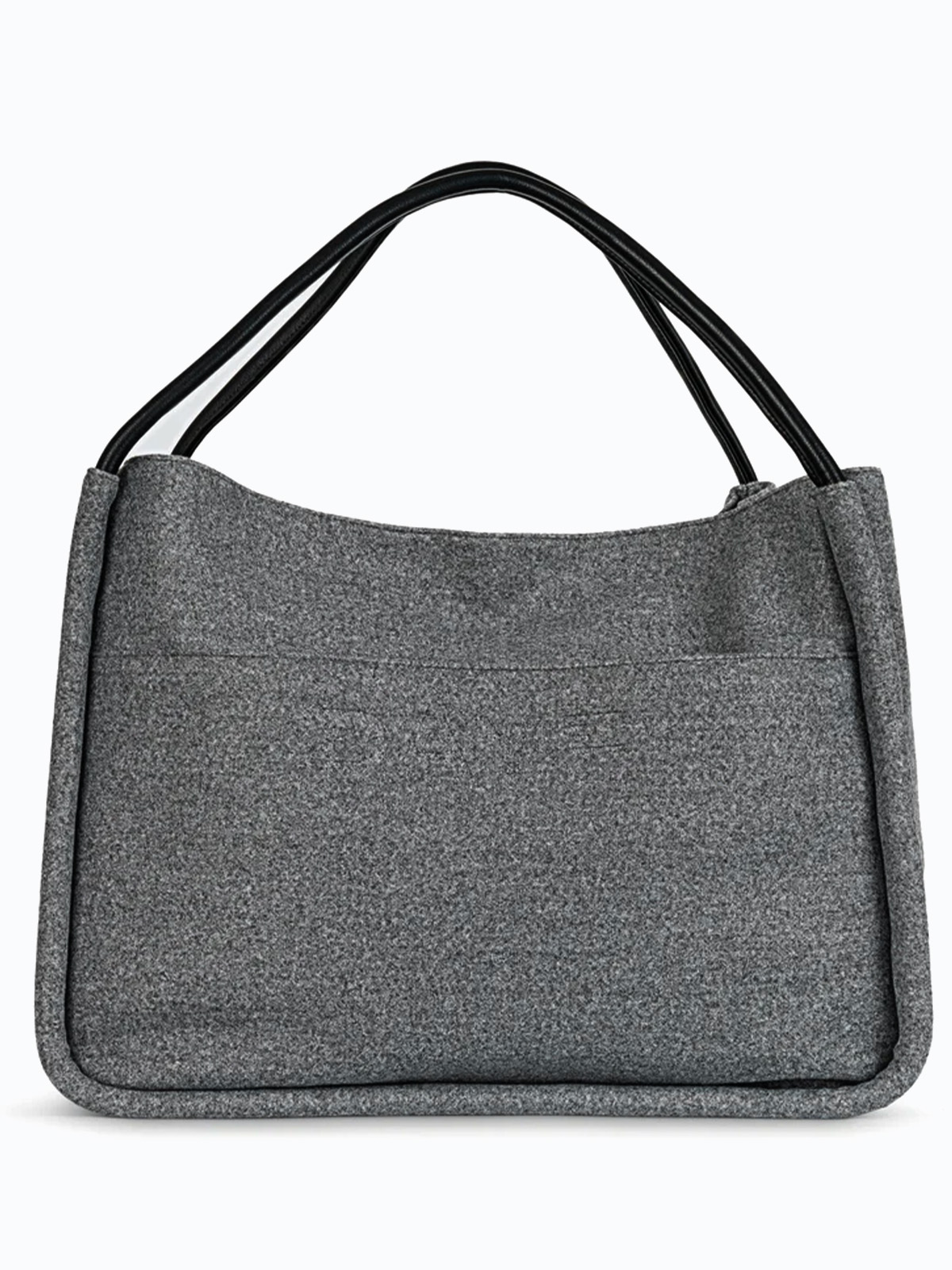 DAY ET Woolen Mega Shopper Medium Grey Melange