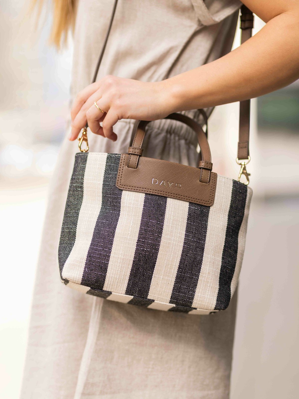 DAY ET Summer Stripes Bag S Flerfarget