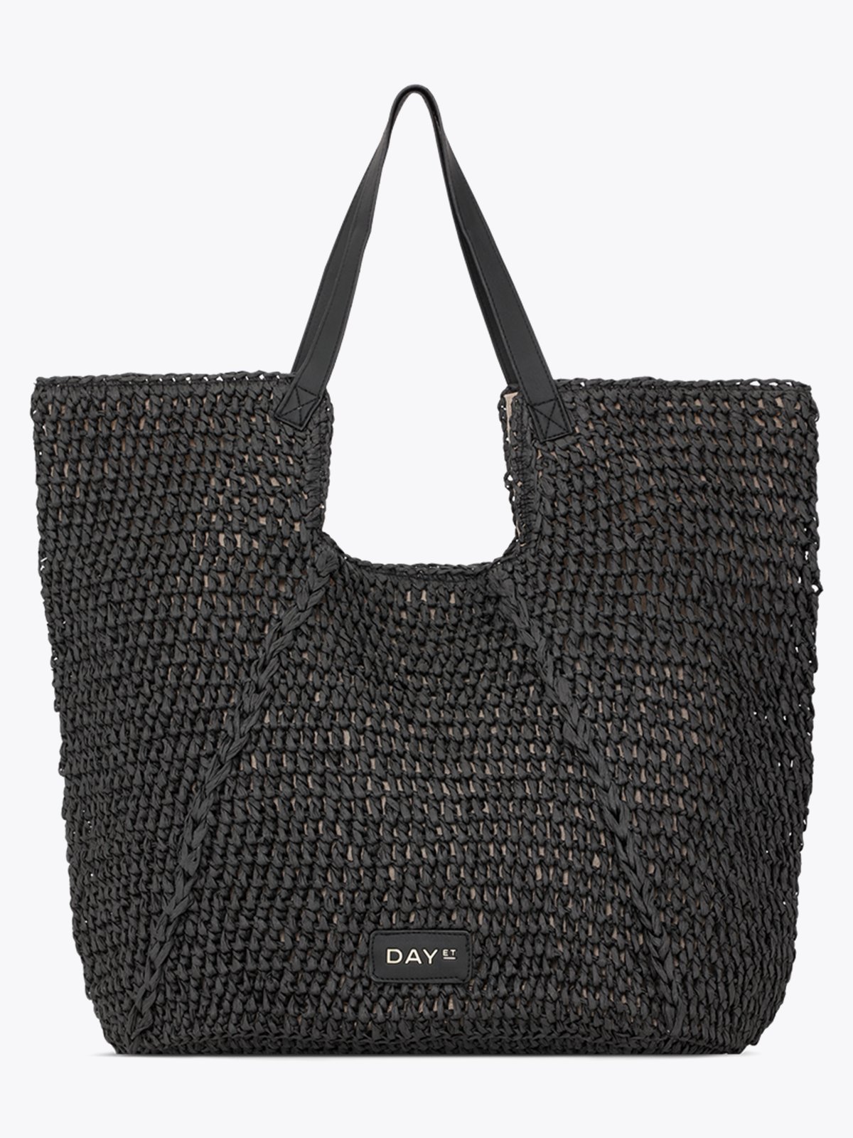 DAY ET City Straw Shoulder Black