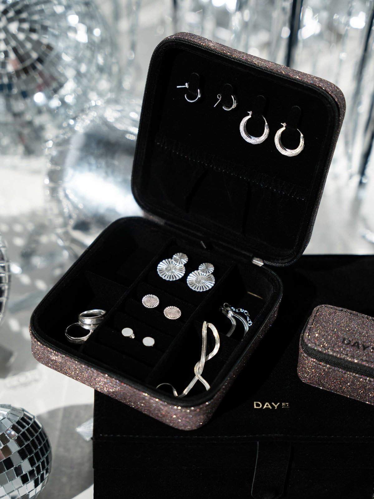 DAY ET Day Beam Jewelry Zip Square Big Multi Colour