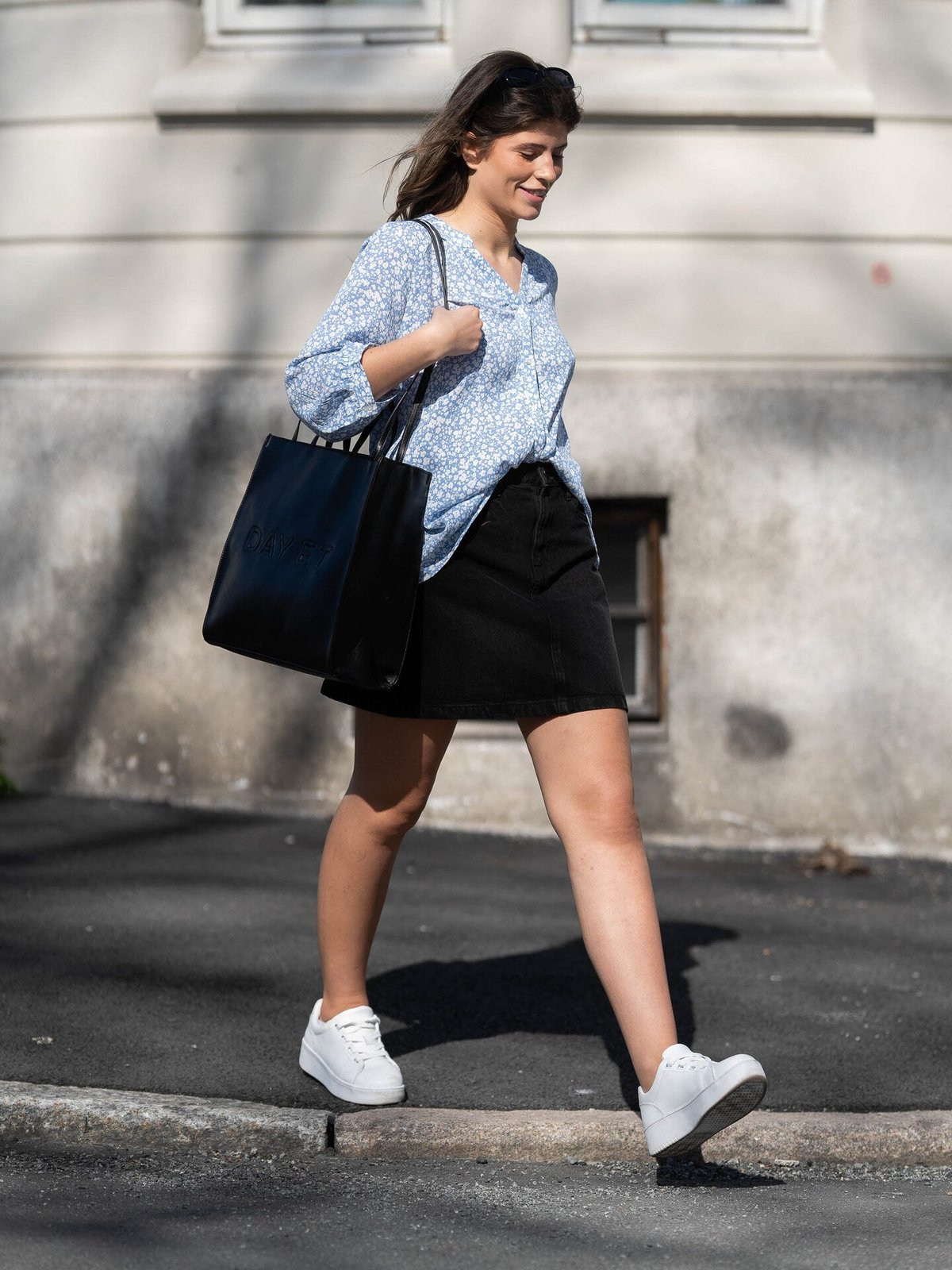 DAY ET Day RC-Sway PU Shopping Bag Black