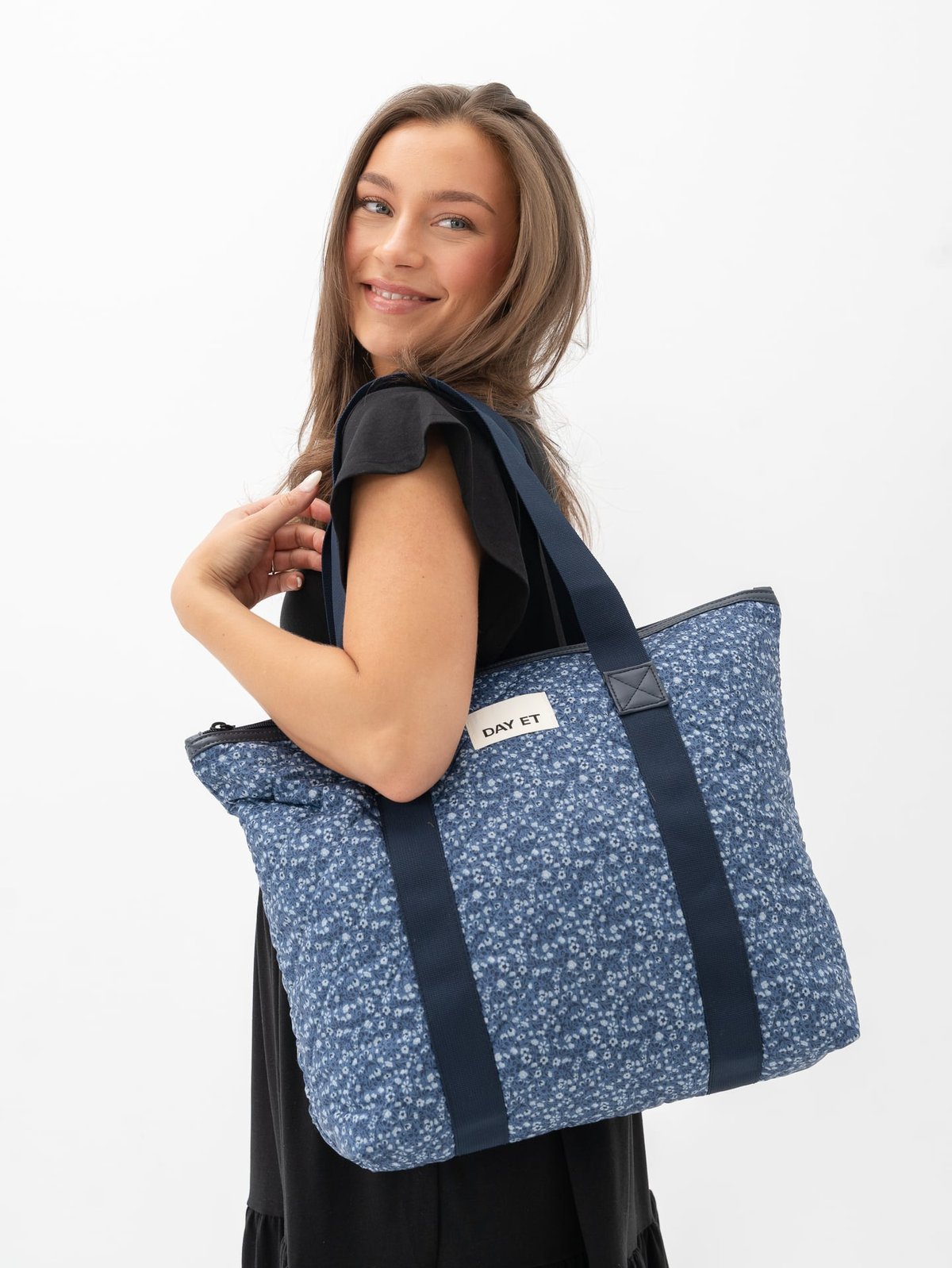 DAY ET Day Gweneth RE-Q Fleur Bag M Bijou Blue