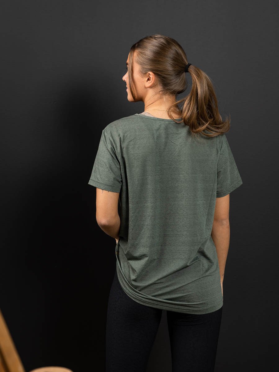 Athlecia Lizzy Slub Tee Green