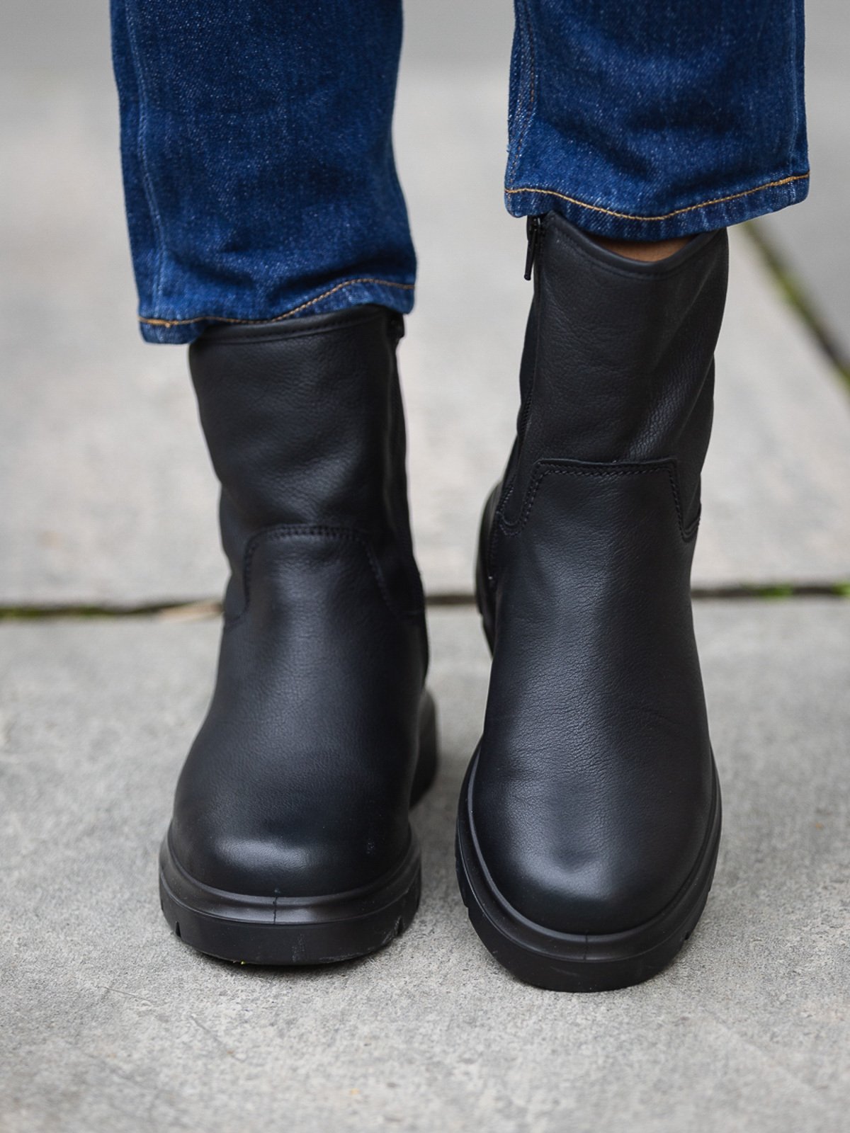 ECCO Nouvelle Mid-cut Boot Black