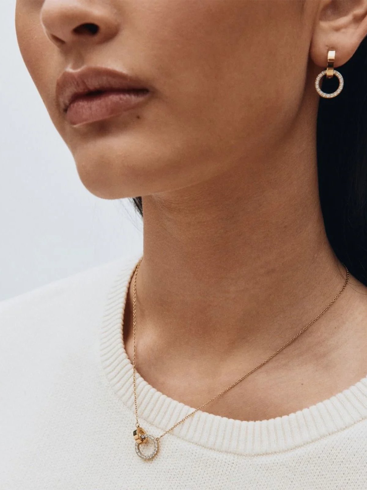 Edblad Eternal Orbit Earrings Gold Gold