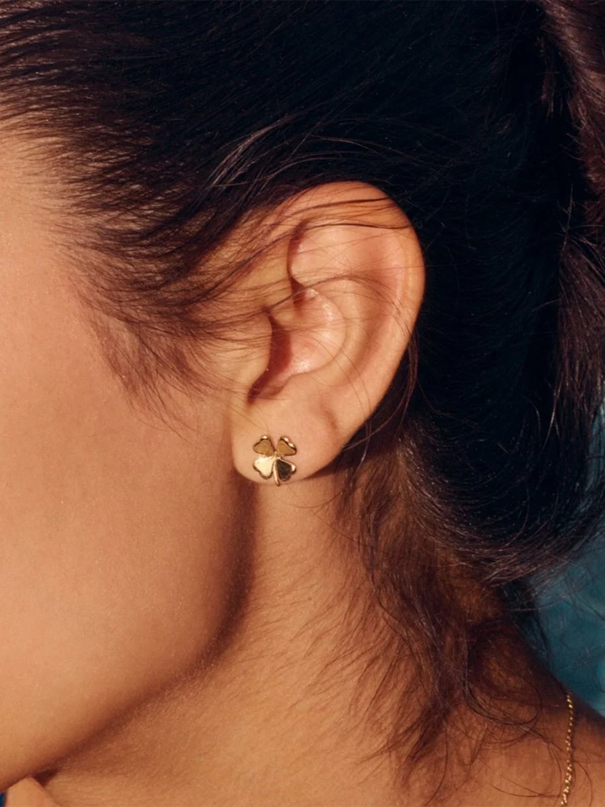 Edblad Lucky Studs Gold Gullbelagt