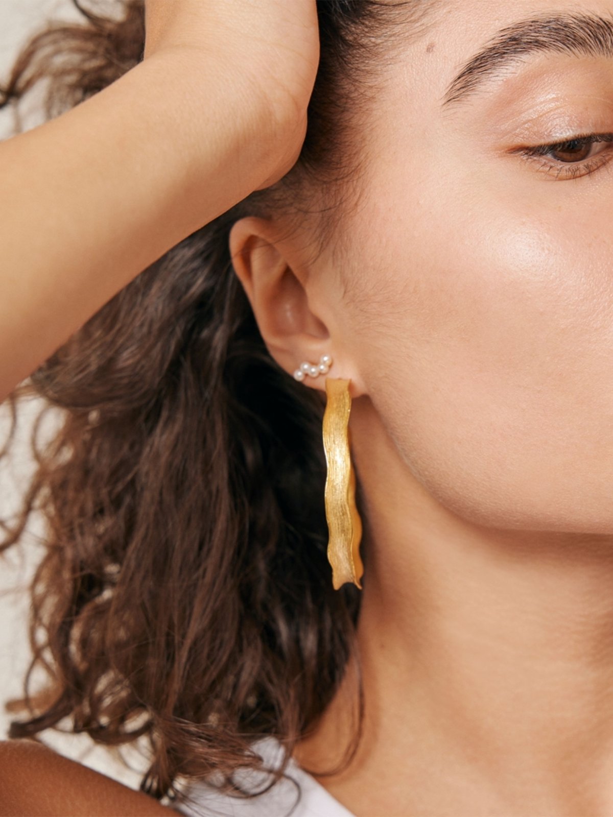 ENAMEL Copenhagen Evie Studs Gull