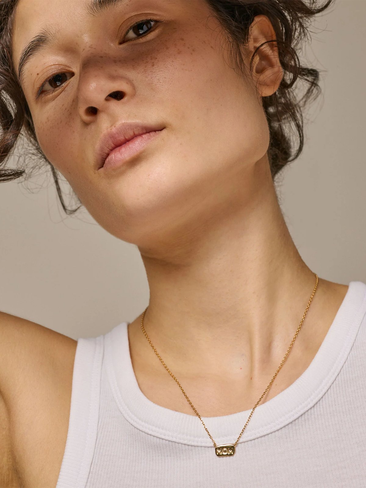 ENAMEL Copenhagen Mom Necklace Gold