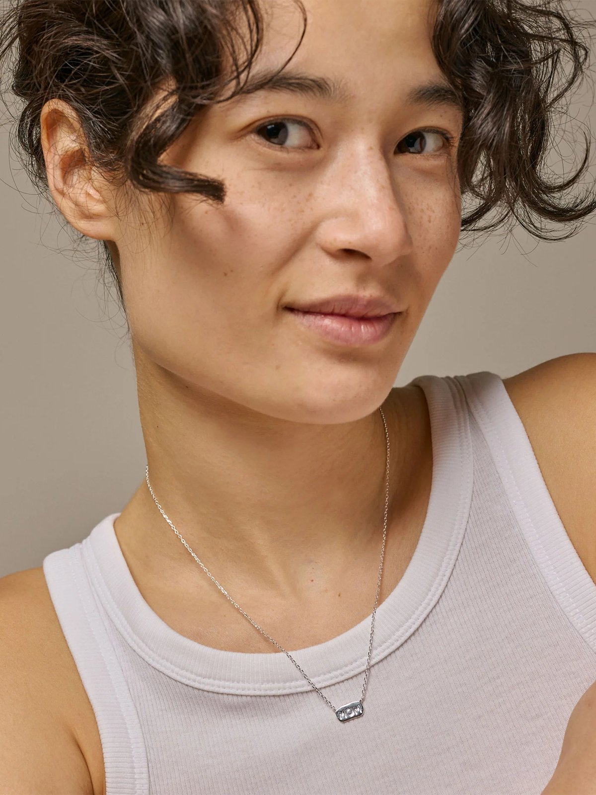 ENAMEL Copenhagen Mom Necklace Silver