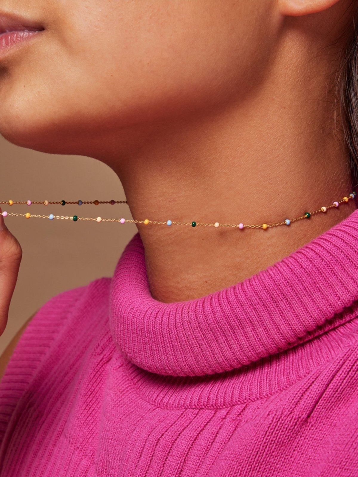 ENAMEL Copenhagen Lola Necklace Flerfarget