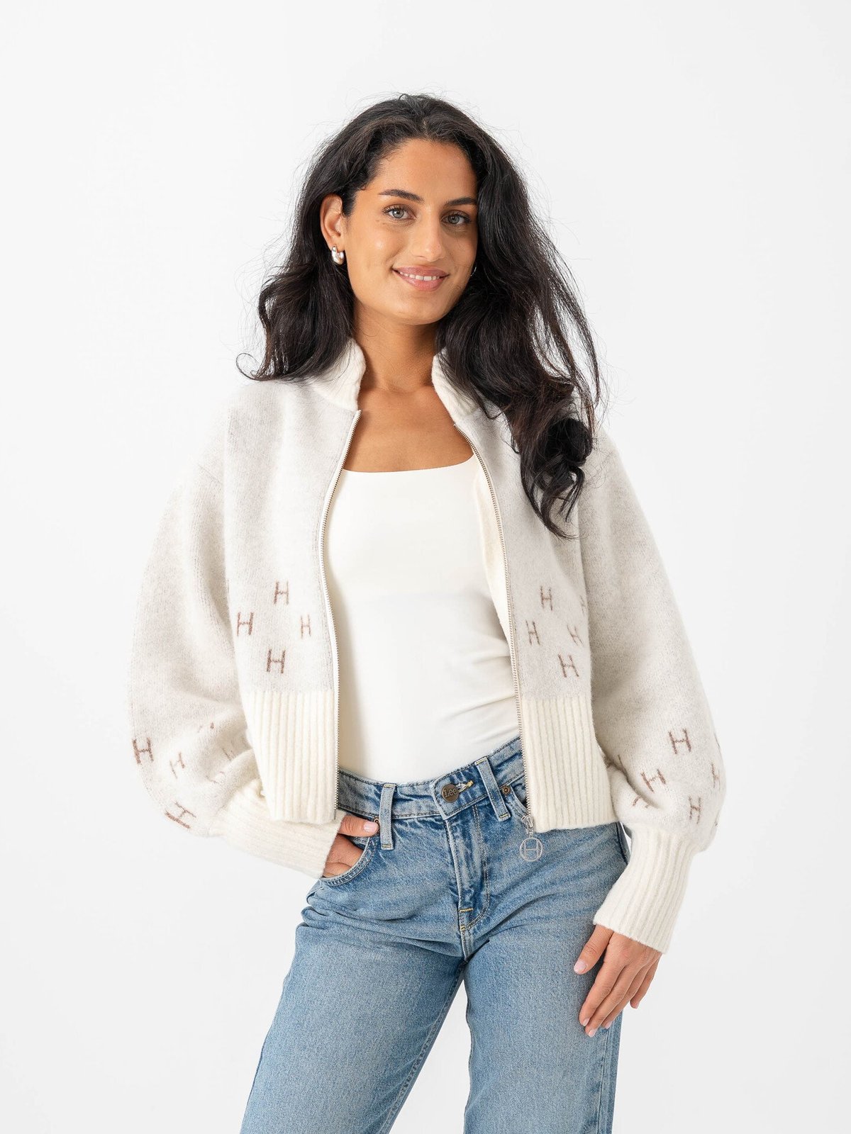 Hést Märtha Jacket Short White