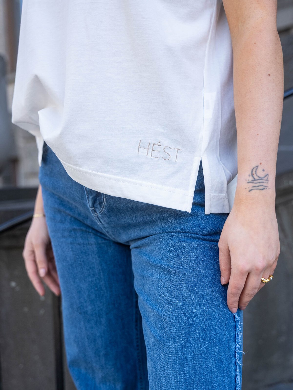 Hést Nellie T-Shirt Optical White