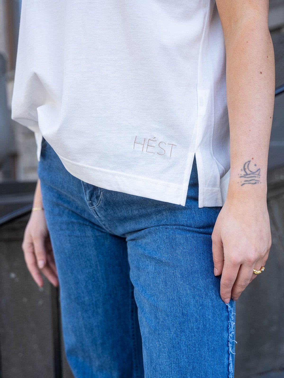 Hést Nellie T-Shirt Optical White
