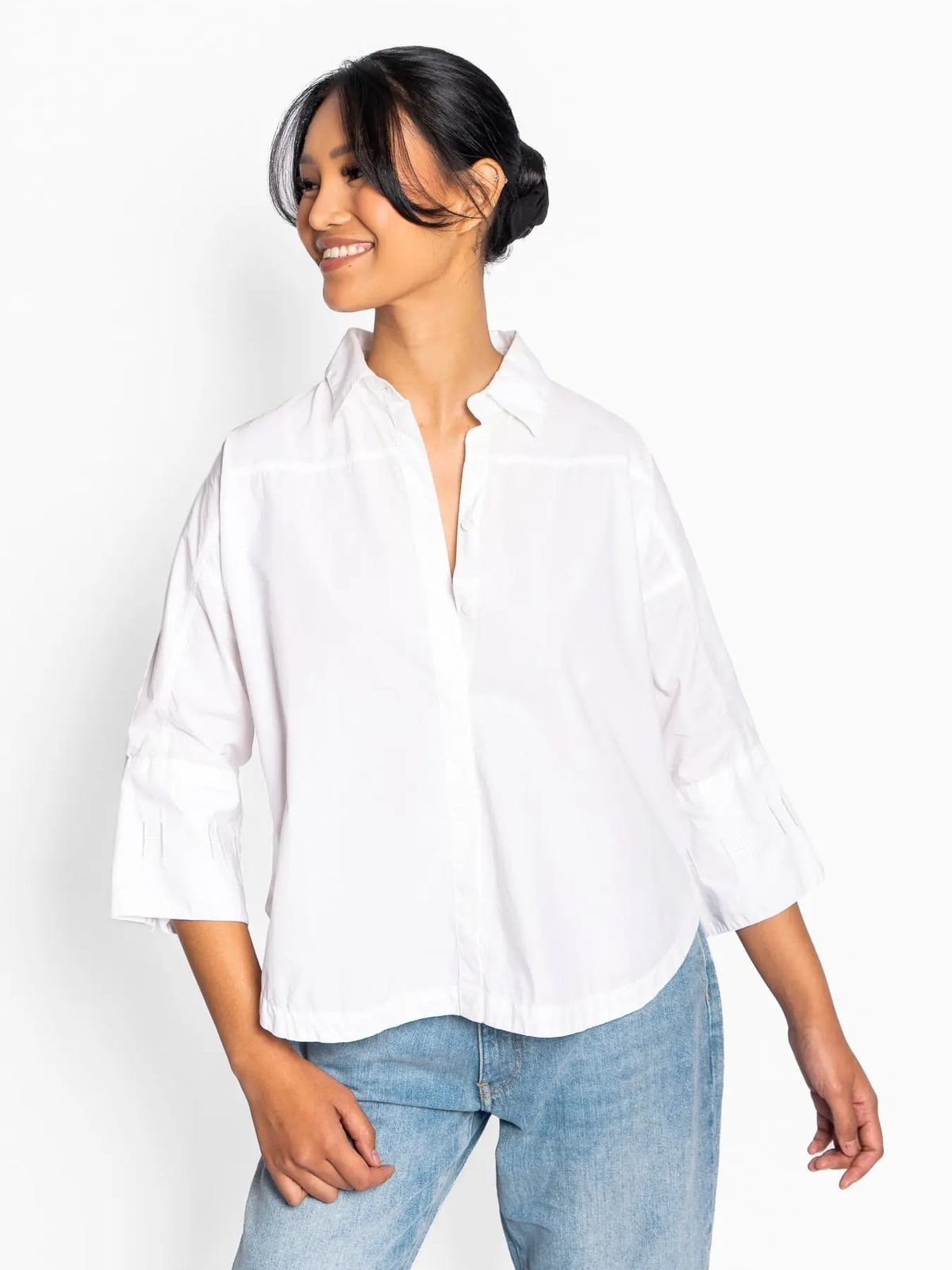 Hést Arya Shirt White Alyssum