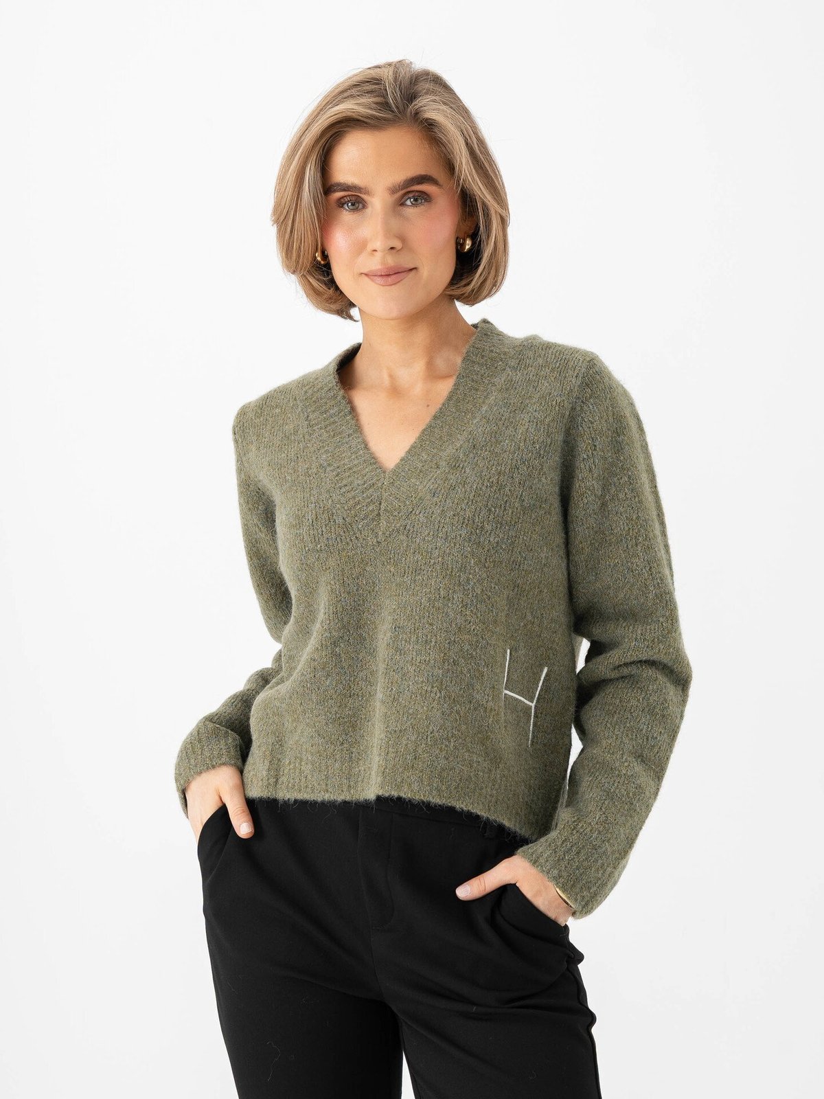 Hést Pernille Sweater Winter Moss