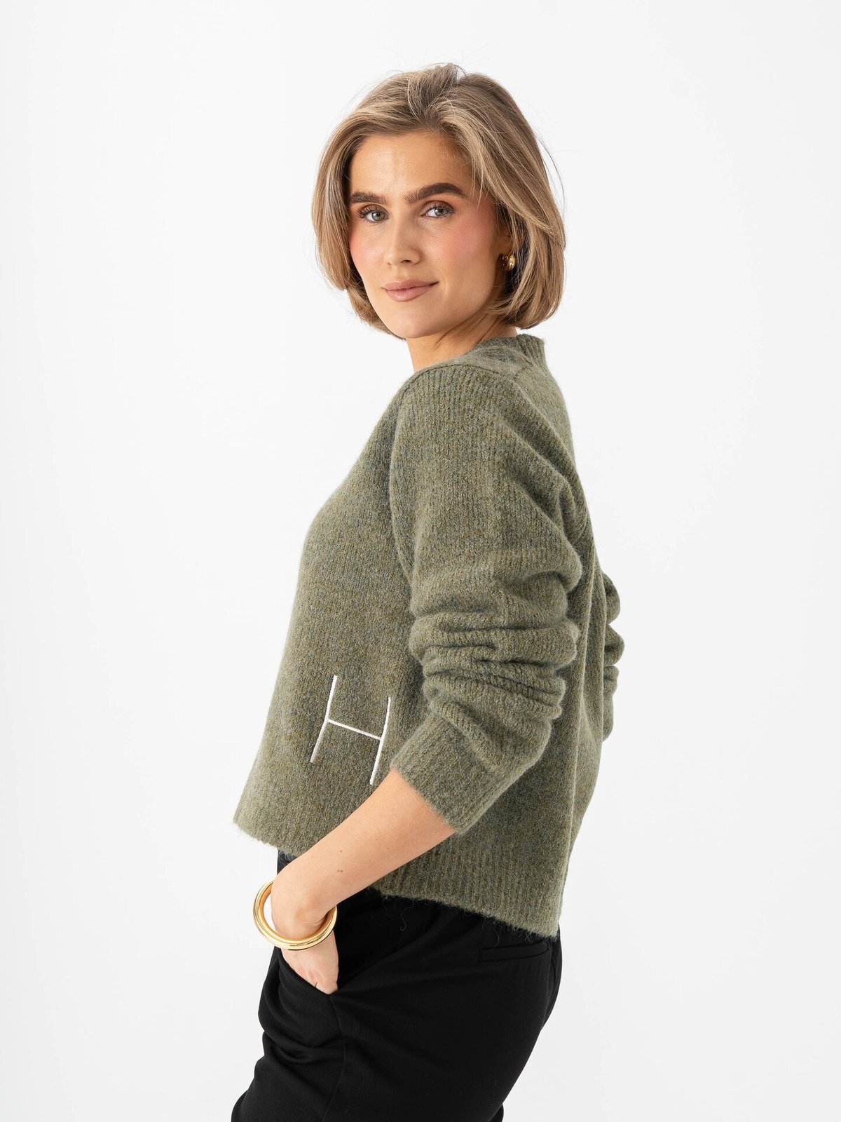 Hést Pernille Sweater Winter Moss