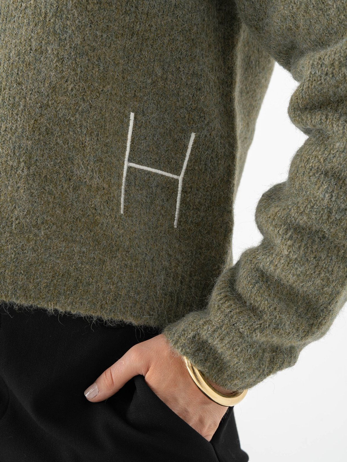 Hést Pernille Sweater Winter Moss