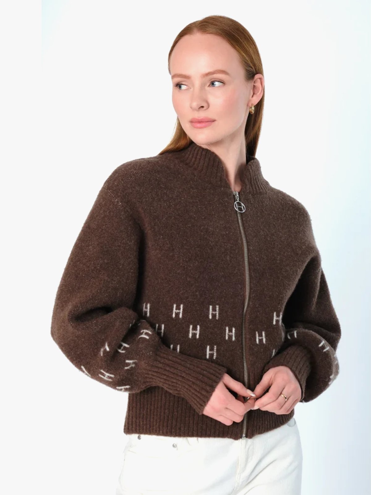 Hést Märtha Short Jacket Dark earth